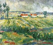 Kasimir Malevich Fields oil painting reproduction